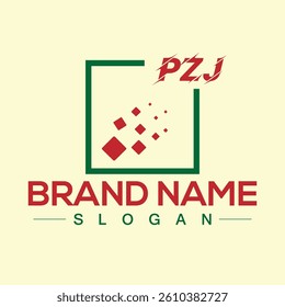 Colorful abstract logo design template