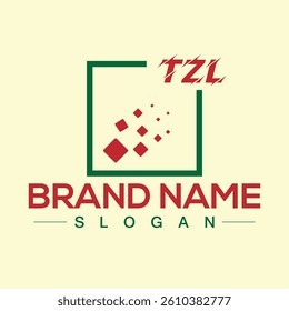 Colorful abstract logo design template