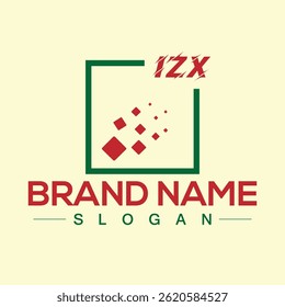 Colorful abstract logo design template