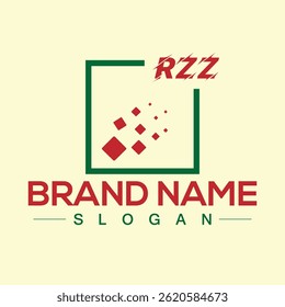Colorful abstract logo design template