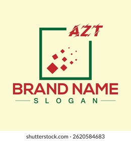 Colorful abstract logo design template