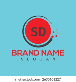 Colorful abstract logo design template
