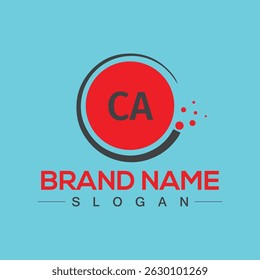 Colorful abstract logo design template