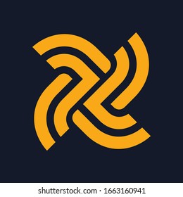 Colorido logo abstracto. Diseño de iconos. Elementos de plantilla - signo vectorial