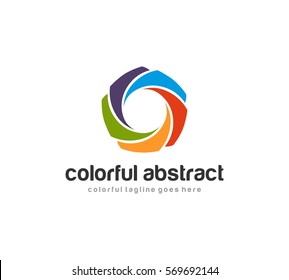 Colorful Abstract Logo Template