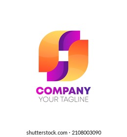 Colorful Abstract Logotype Template Design