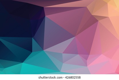 Fondo del vector de polo bajo en color