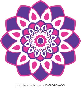 Colorful Abstract Mandala Design With Premium Artistic Style And Creative Pattern