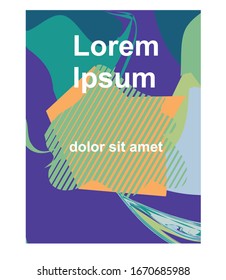 colorful abstract marble book cover