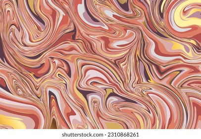 Colorful Abstract Marble Inkscape Background 