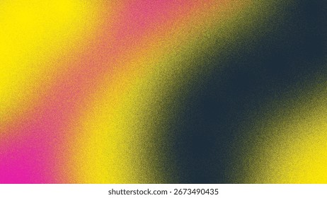 Colorful abstract mesh grainy gradient background noise texture poster design seamless colors teal abstract wave pattern.