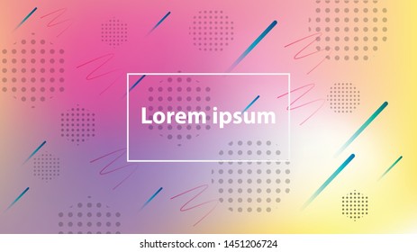 Colorful Abstract minimal dynamic background.modern template design