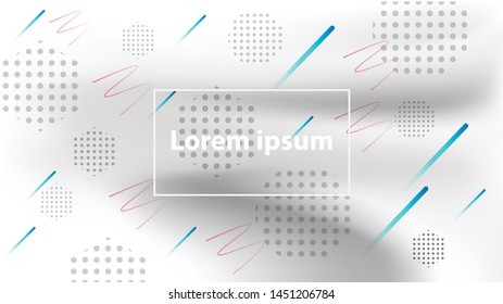 Colorful Abstract minimal dynamic background.modern template design