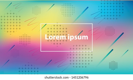Colorful Abstract minimal dynamic background.modern template design