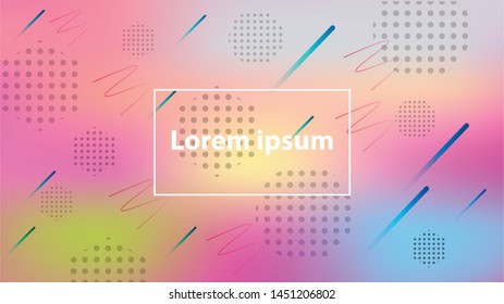 Colorful Abstract minimal dynamic background.modern template design