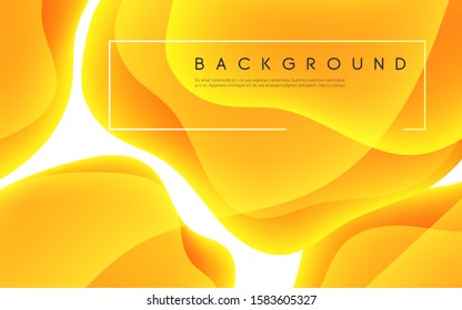 Colorful abstract minimalist vector background with liquid bubble shapes.