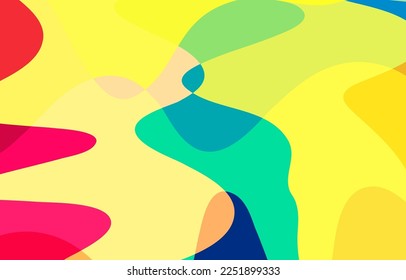 Colorful Abstract modern background design concept