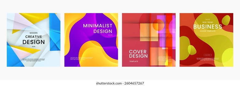 Colorful Abstract Modern Background Ideal for Post, Background, Banner, Ad, Promo, Invitation, Etc