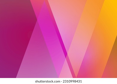 colorful abstract modern background with technology concept triangle shape. vector illustration