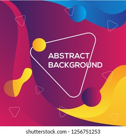 Colorful Abstract modern background template