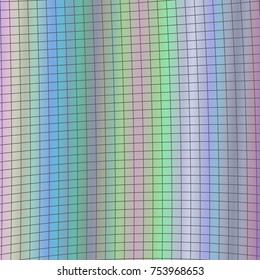 Colorful abstract modern gradient grid background - vector graphic design from curved angular lines