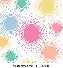 Colorful abstract modern pattern vector