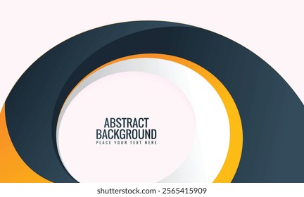 Colorful abstract modern wave background