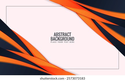 Colorful abstract modern wave background