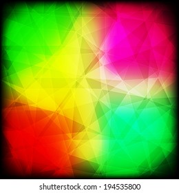 Colorful abstract mosaic background 