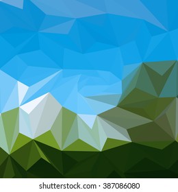 Colorful abstract  mosaic background