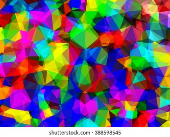Colorful abstract  mosaic background
