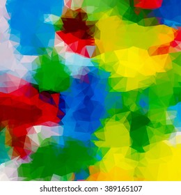 Colorful abstract  mosaic background