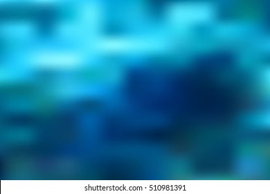 Colorful abstract ocean blur background illustration