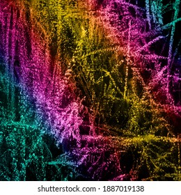 Colorful abstract paint texture  background.