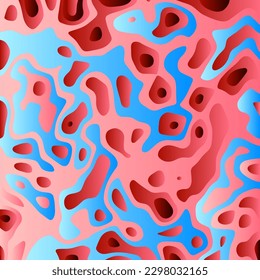 COLORFUL ABSTRACT PAPER CUT GRADIENT IRIDECENT COLOR FOR WALLPAPER BACKGROUND. COVER DESIGN. VECTOR ILUSTRATION