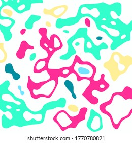 COLORFUL ABSTRACT PAPER CUT WITH LINE FOR WALLPAPER BACKGROUND. COVER DESIGN. VECTOR ILUSTRATION