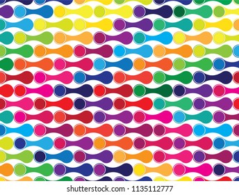 Colorful abstract pattern background