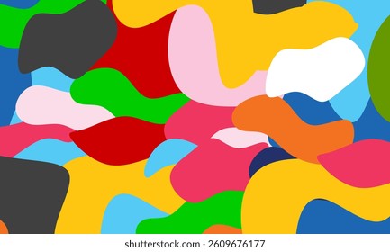 colorful abstract pattern background for banner template