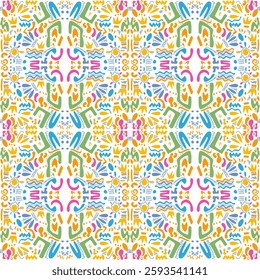 Colorful Abstract Pattern Background for Modern Design