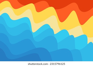 colorful abstract pattern background. template summer concept. vector illustration