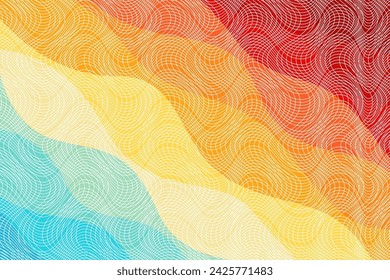 colorful abstract pattern background. template summer concept. vector illustration