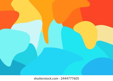 colorful abstract pattern background. template summer concept. vector illustration