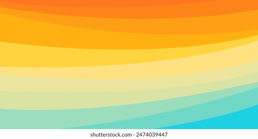 Bunte abstrakte Muster Hintergrund. Vorlage Sommerkonzept. Vektorillustration