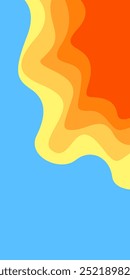 colorful abstract pattern background. template summer concept. vector illustration