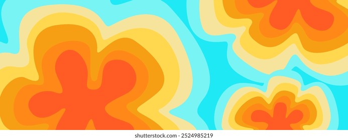 colorful abstract pattern background. template summer concept. vector illustration