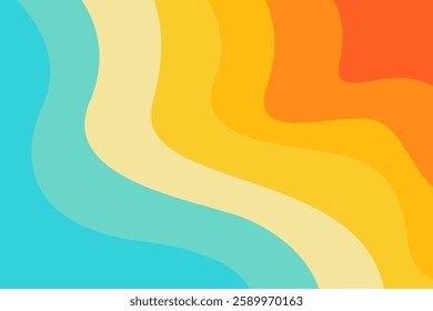 colorful abstract pattern background. template summer concept. vector illustration