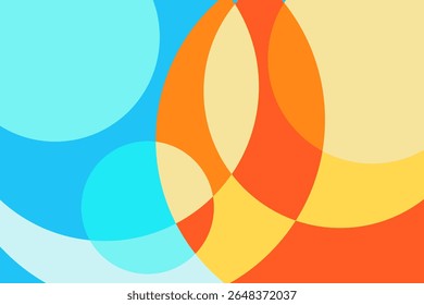 colorful abstract pattern background. template summer concept. vector illustration