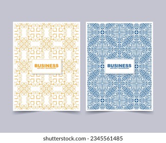 colorful abstract pattern cover design