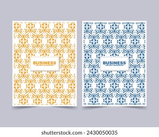 colorful abstract pattern cover design