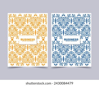 colorful abstract pattern cover design